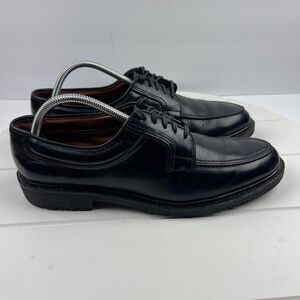 Allen Edmonds Wilbert Mens Size 10 Dress Shoes  Black Leather Narrow Oxfords